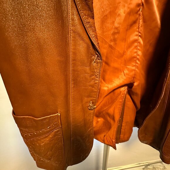 Vintage Adler leather Mfg. Co made in California size size 42 - Picture 9 of 9